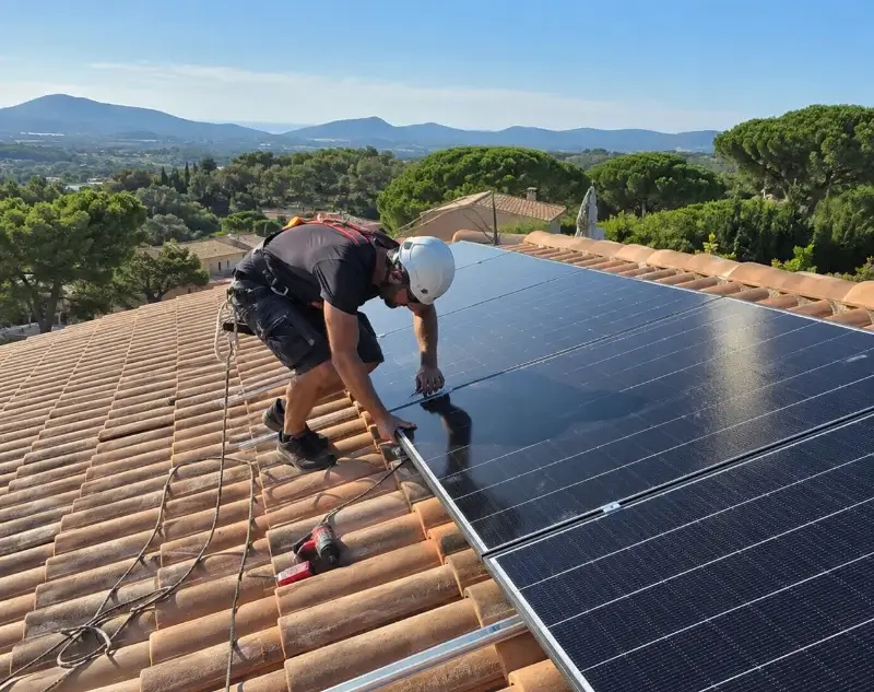 Installateur panneaux solaires Arpaillargues-et-Aureillac — pose photovoltaïque sur toiture